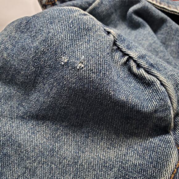 Women Denim Blue Jacket Size L - Picture 8 of 8